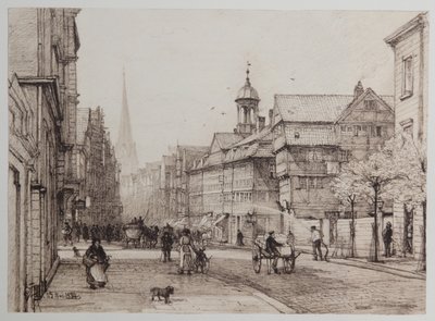 Spitalerstrasse by Johann Theobald Riefesell